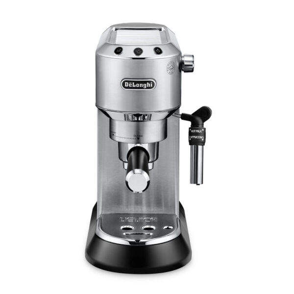 Delonghi | Dedica Espresso Coffee Maker | EC685.M | Pump pressure 15 bar | Built-in milk frother | Semi-automatic | 1300 W | Inox