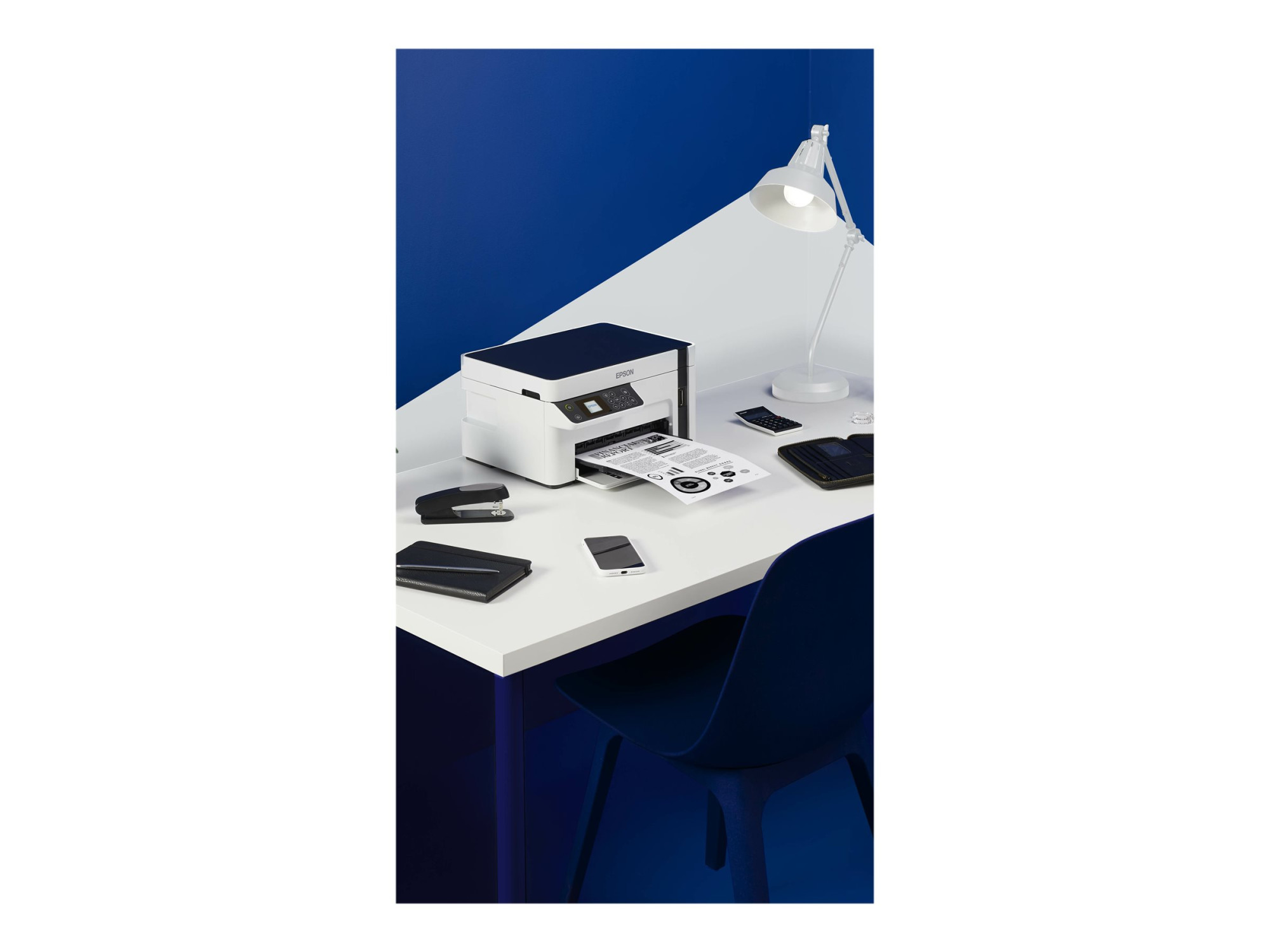 Epson Multifunction compact printer | EcoTank M2120 | Inkjet | Mono | A4 | Wi-Fi | White - Image 36