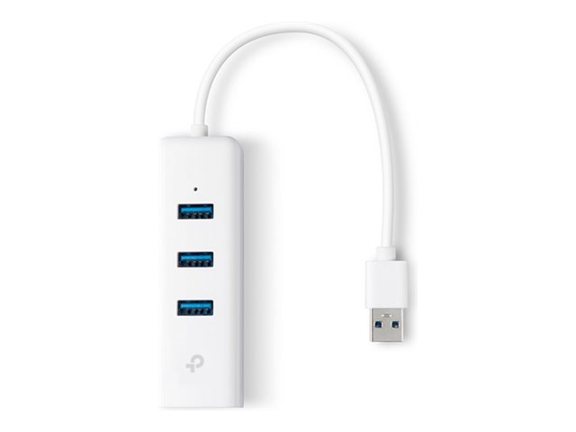 TP-LINK | USB 3.0 3-Port Hub & Gigabit Ethernet Adapter 2 in 1 USB Adapter | UE330 - Image 4