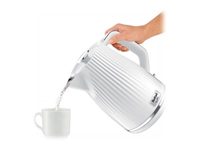 TEFAL | Electric Kettle | KO250130 | Electric | 2400 W | 1.7 L | Plastic | 360° rotational base | White - Image 11