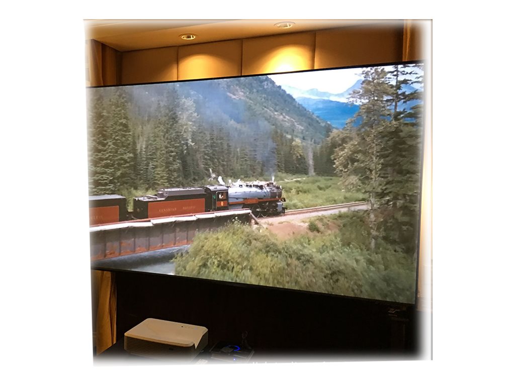Elite Screens | Fixed Frame Projection Screen | AR120H-CLR3 | Diagonal 120 " | 16:9 | Black - Image 9