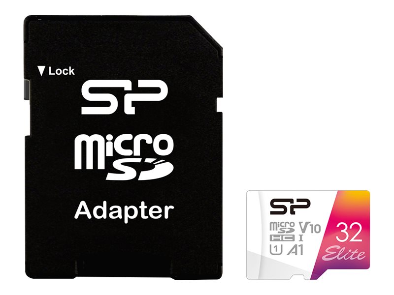 Silicon Power | microSDHC UHS-I Memory Card | Elite | 32 GB | microSDHC/SDXC | Flash memory class 10 - Image 2