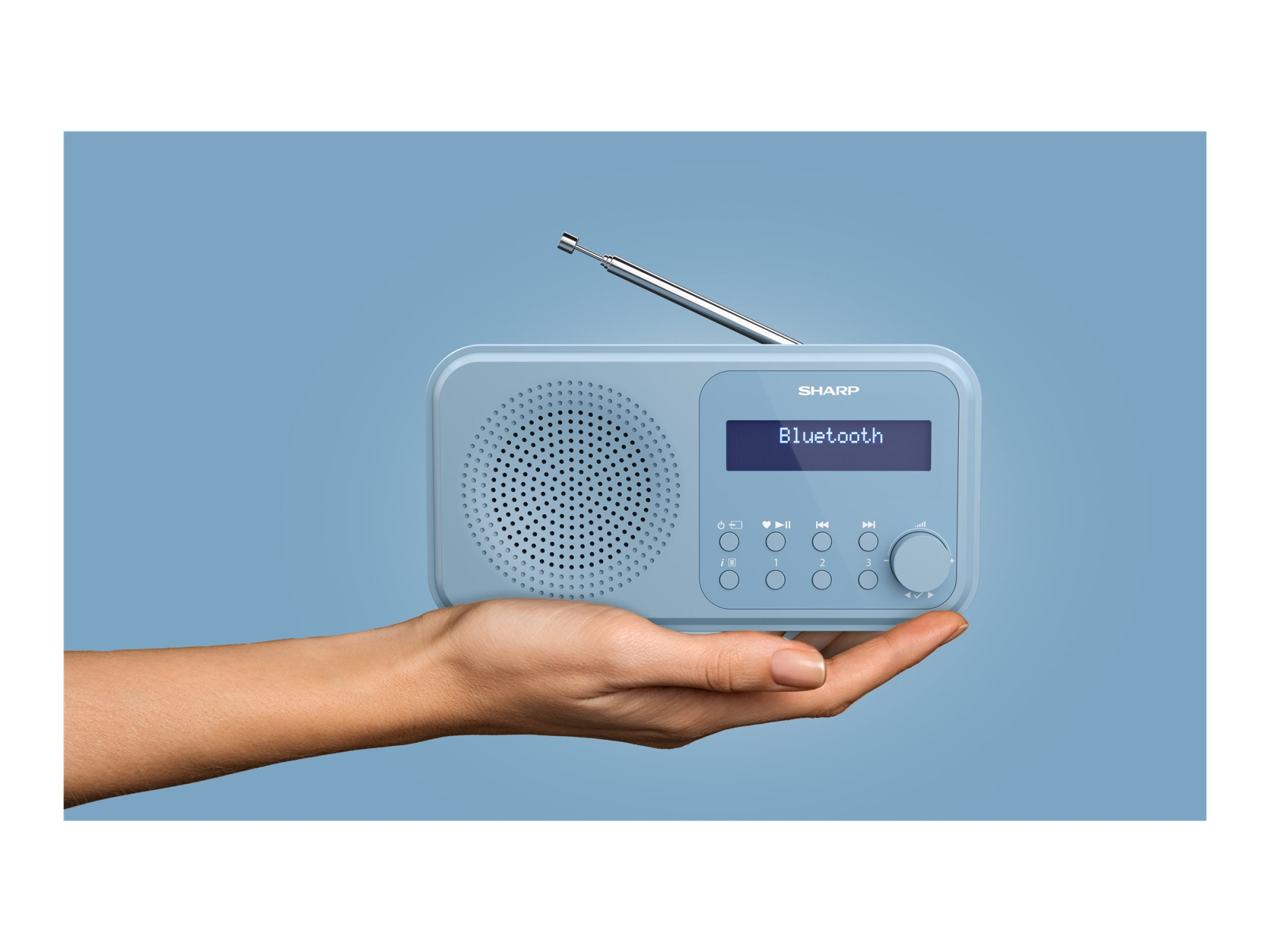 Sharp | Tokyo Digital Radio | DR-P420(BL) | Bluetooth | Blue | Portable | Wireless connection - Image 14
