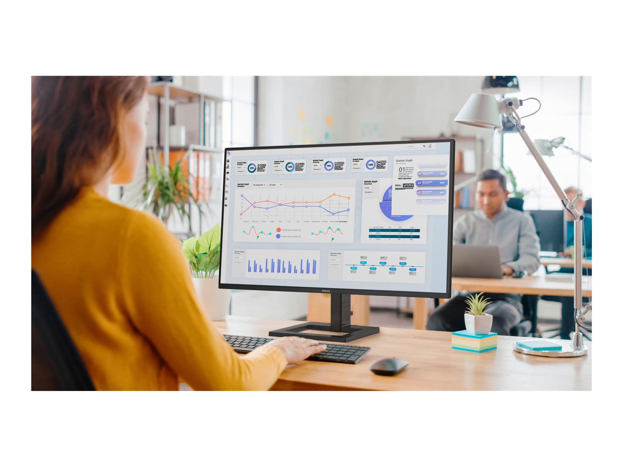 Philips | 27E1N1300AE/00 | 27 " | IPS | 16:9 | 100 Hz | 4 ms | 1920 x 1080 pixels | 250 cd/m² | HDMI ports quantity 1 | Warranty 36 month(s) - Image 24