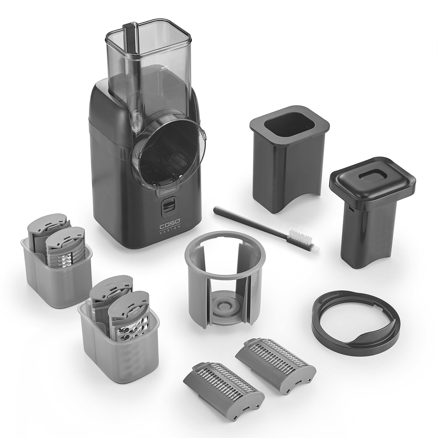 Caso | Electric Multi-Grater | MultiSlicer | Black | 80 W - Image 2