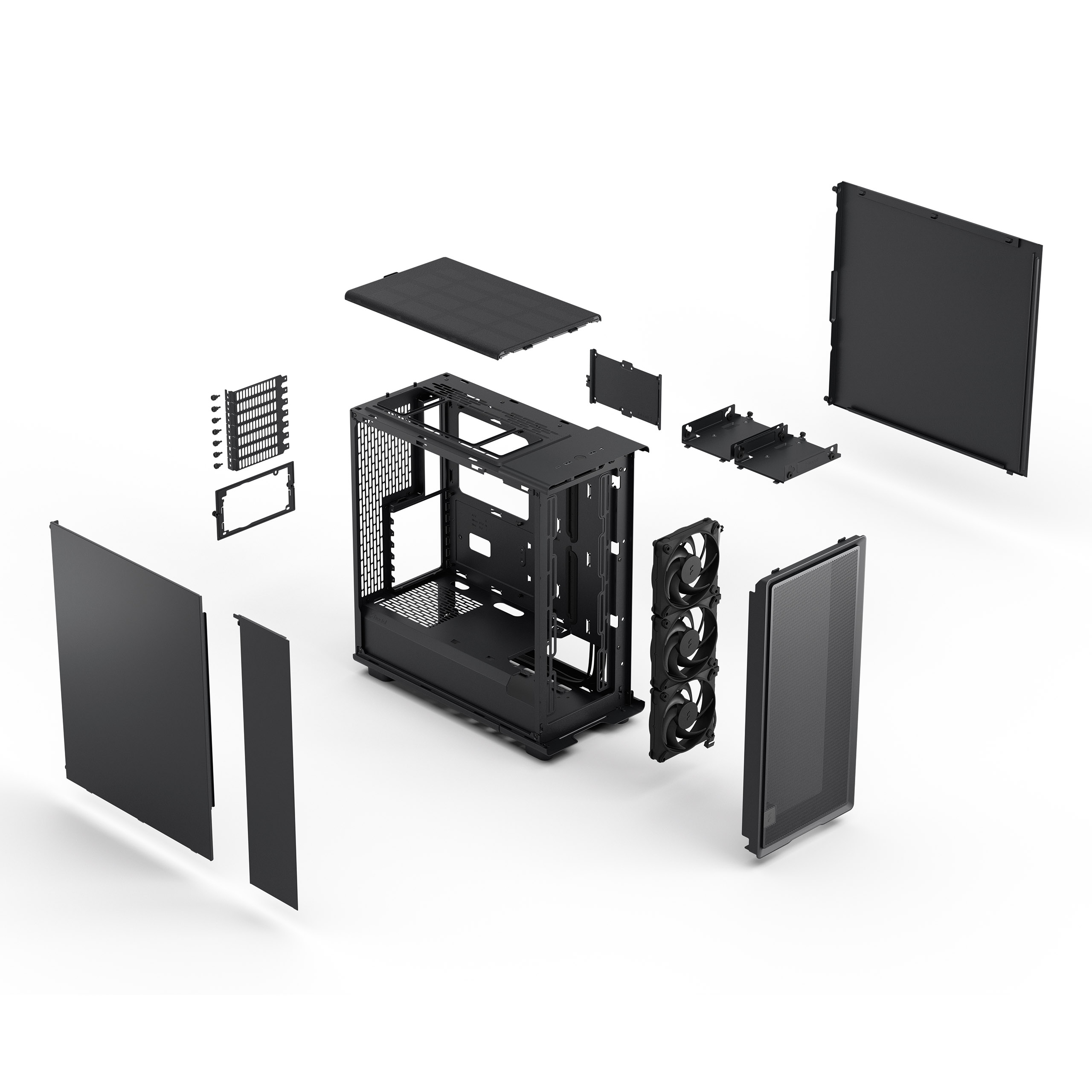 Fractal Design Case | Epoch | Black Solid | ATX | Power supply included No - Image 15