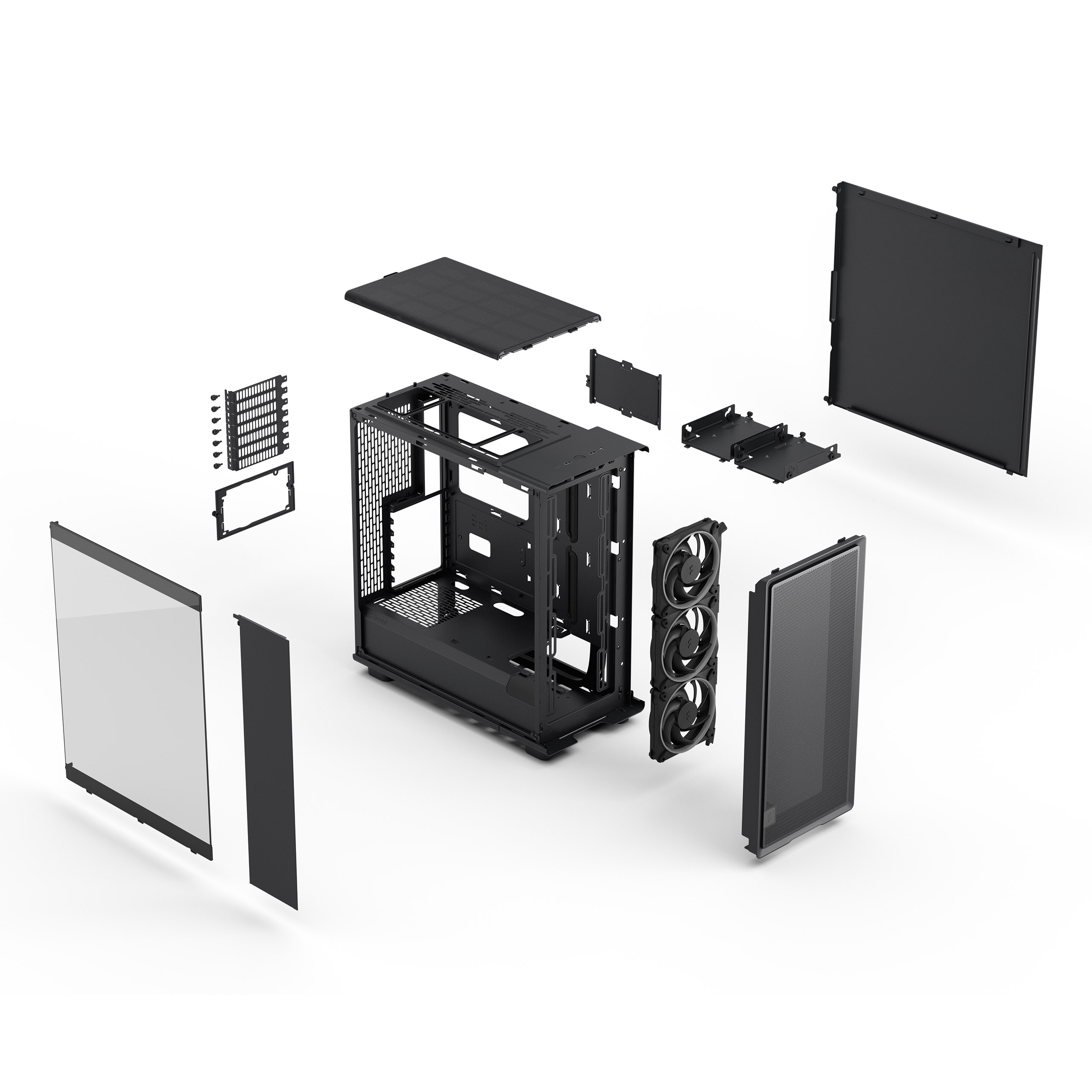Fractal Design Case | Epoch | Black TG RGB Light Tint | ATX | Power supply included No - Image 13