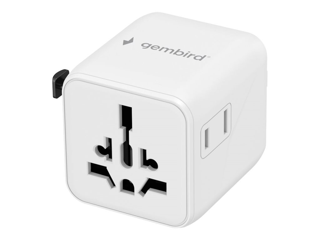 Gembird Universal travel power adapter | TPA-INT-01-W | Travel adapter - Image 2