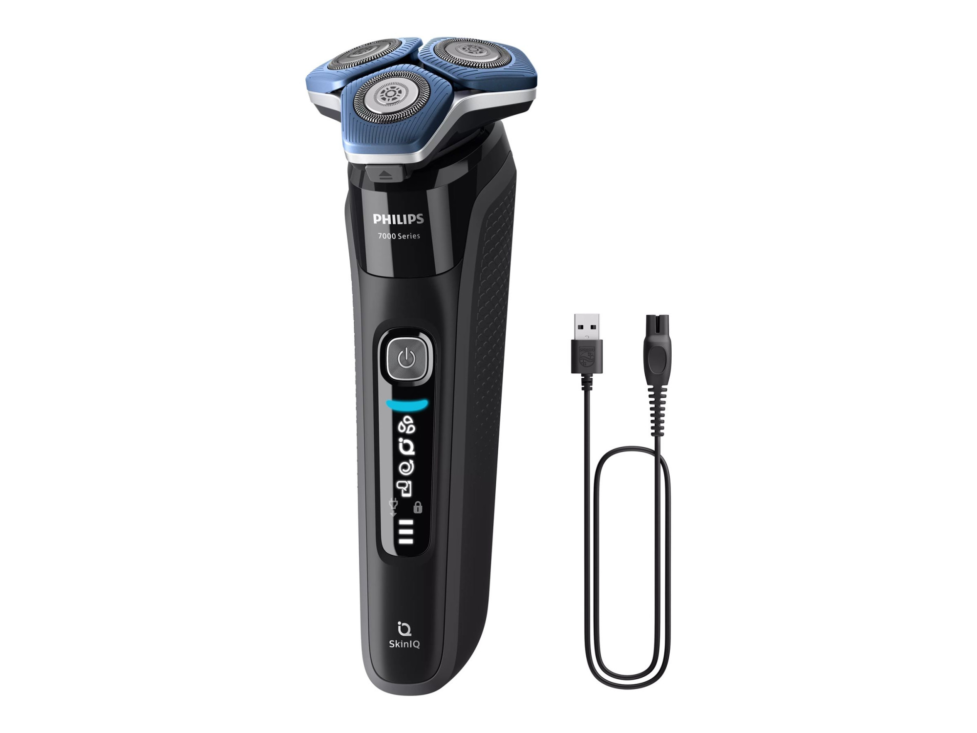 Philips Shaver | S7886/35 Series 7000 | Operating time (max) 60 min | Wet & Dry | Lithium Ion | Black - Image 2