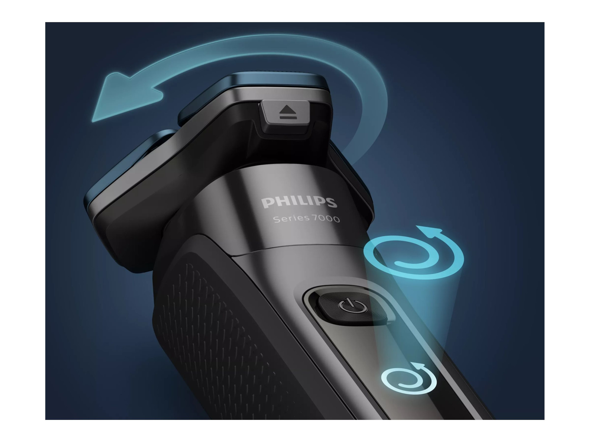 Philips Shaver | S7886/35 Series 7000 | Operating time (max) 60 min | Wet & Dry | Lithium Ion | Black - Image 9