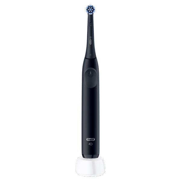 Oral-B Electric Toothbrush | iO2 | Rechargeable | For adults | Number of brush heads included 1 | Number of teeth brushing modes 3 | Night Black