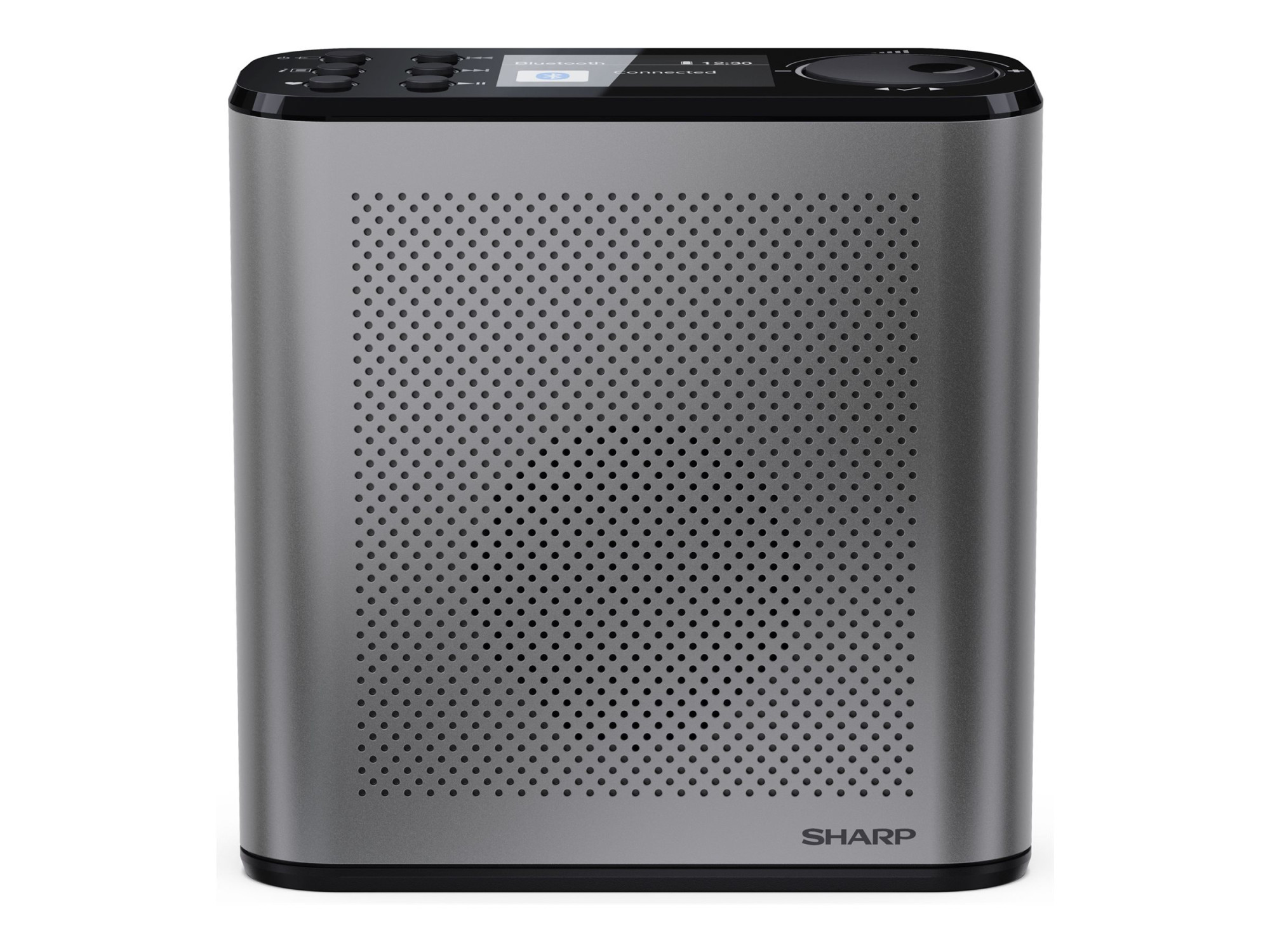 Sharp OSAKA Portable Digital Radio | DR-P530(GY) | USB port | Bluetooth | FM radio | Wireless connection - Image 4