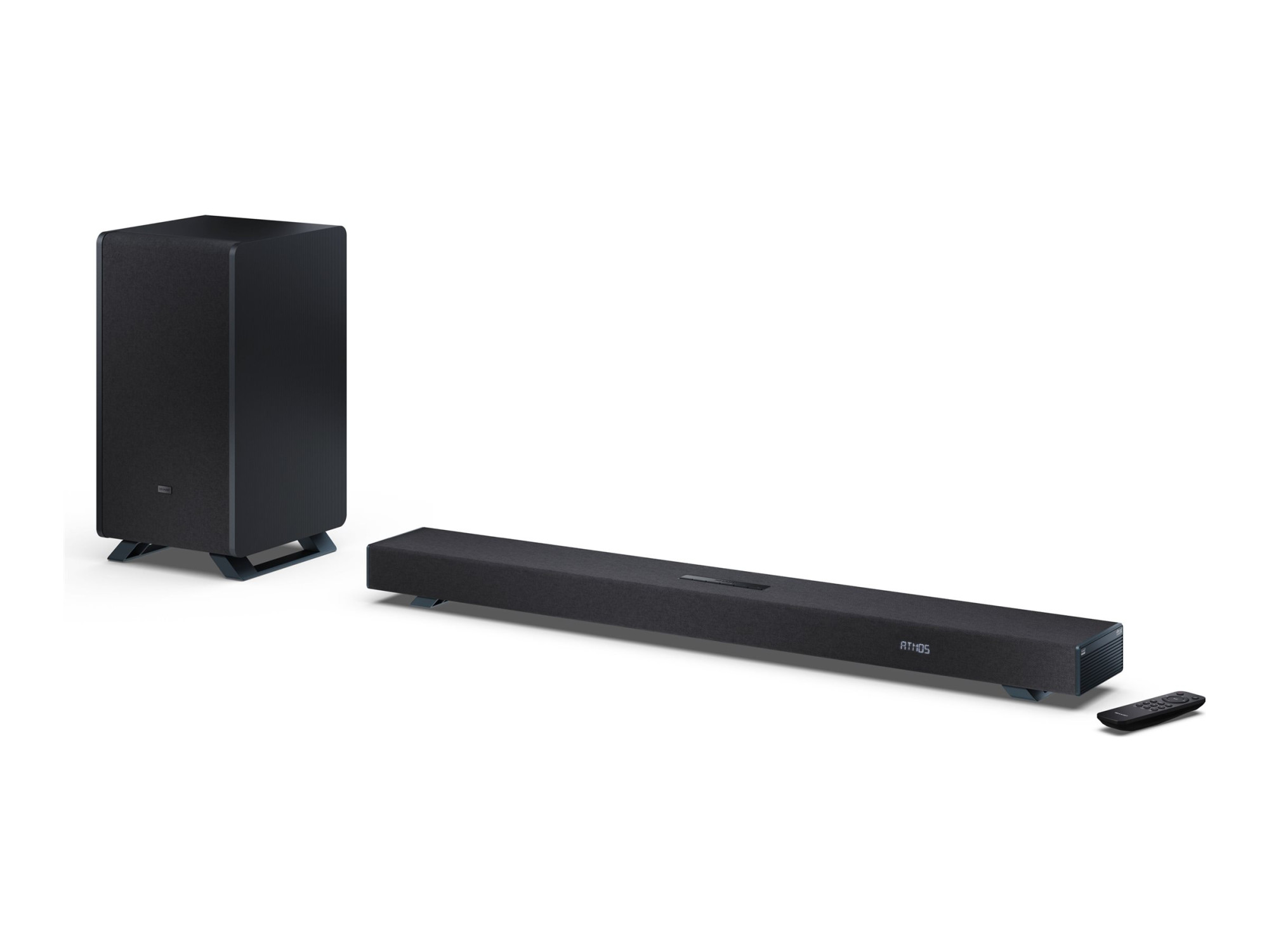 Sharp | 3.1.2 Dolby Atmos/DTS:X Soundbar with Wireless Subwoofer | HT-SBW53121(BK) | Bluetooth - Image 3