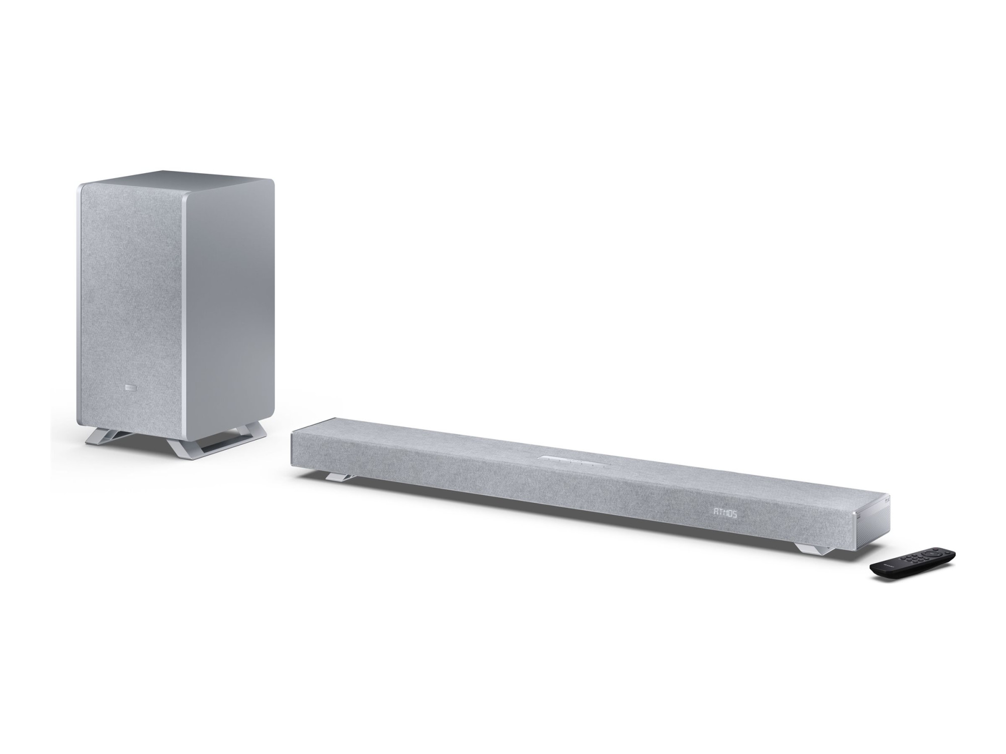 Sharp | 3.1.2 Dolby Atmos/DTS:X Soundbar with Wireless Subwoofer | HT-SBW53121(SL) | Bluetooth - Image 3