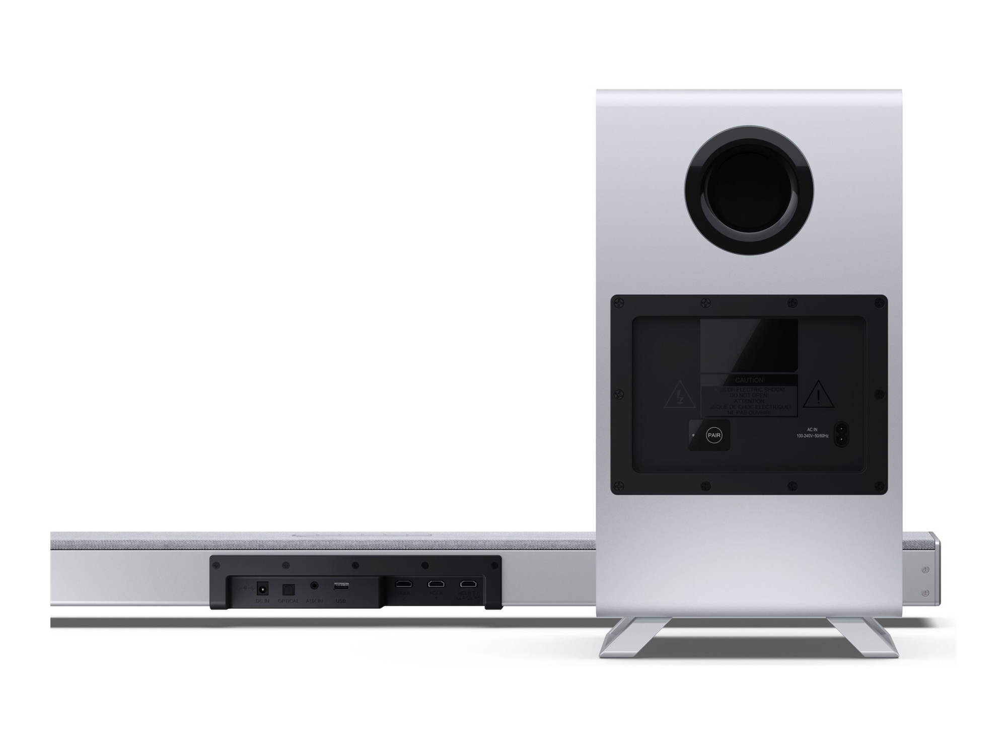 Sharp | 3.1.2 Dolby Atmos/DTS:X Soundbar with Wireless Subwoofer | HT-SBW53121(SL) | Bluetooth - Image 7