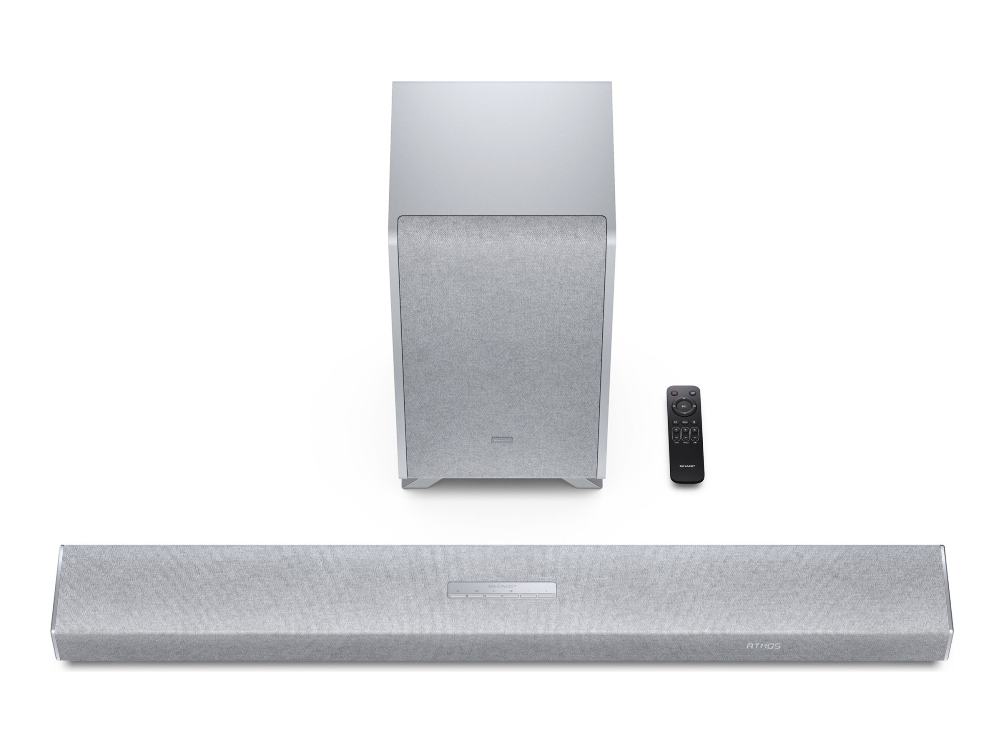 Sharp | 3.1.2 Dolby Atmos/DTS:X Soundbar with Wireless Subwoofer | HT-SBW53121(SL) | Bluetooth - Image 11