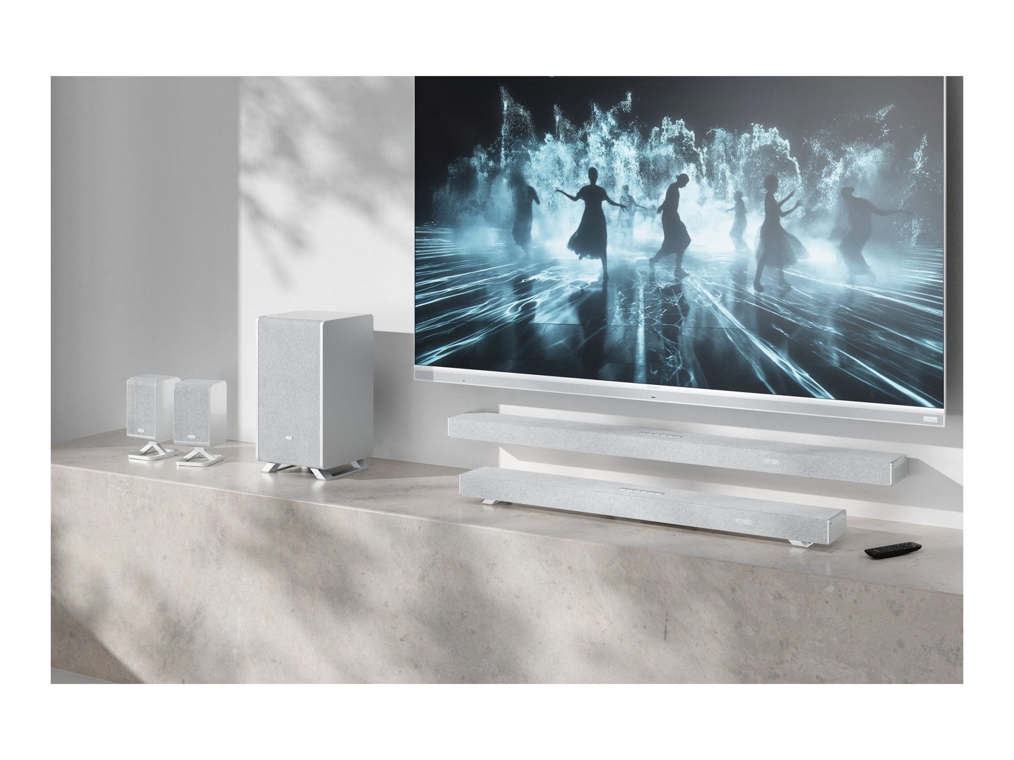 Sharp | 3.1.2 Dolby Atmos/DTS:X Soundbar with Wireless Subwoofer | HT-SBW53121(SL) | Bluetooth - Image 13