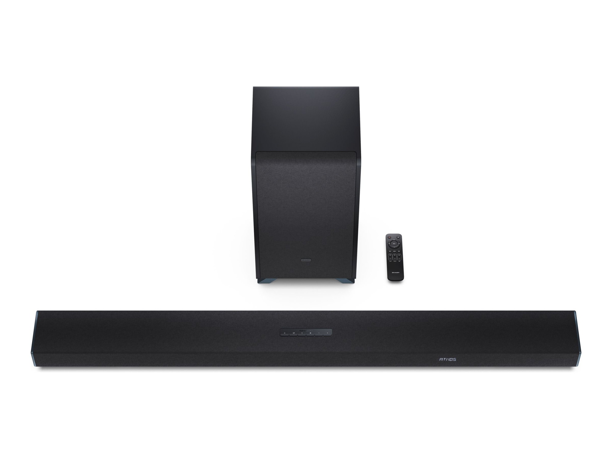 Sharp | 5.1.2 Dolby Atmos/DTS:X Soundbar with Wireless Subwoofer | HT-SBW55121(BK) | Bluetooth - Image 11