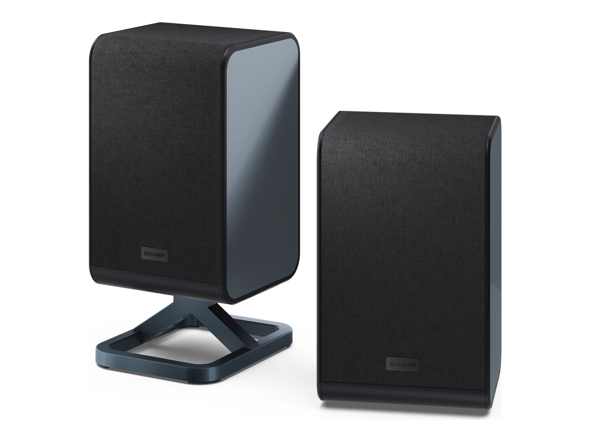Sharp | 2.0.2 Wireless Rear Surround Speakers | HT-SPR52021(BK) - Image 7