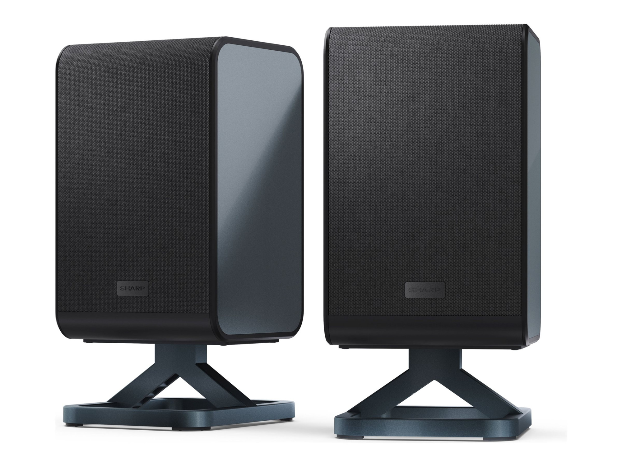 Sharp | 2.0.2 Wireless Rear Surround Speakers | HT-SPR52021(BK) - Image 9