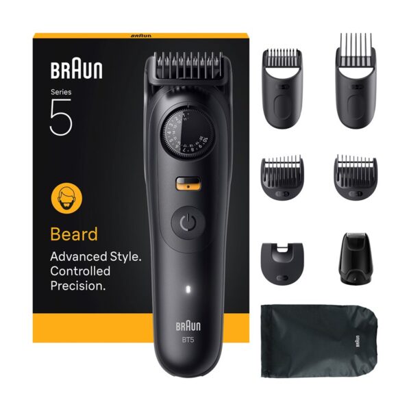 Braun Beard Trimmer | Series 5 BT5560 | Cordless | Number of length steps 40