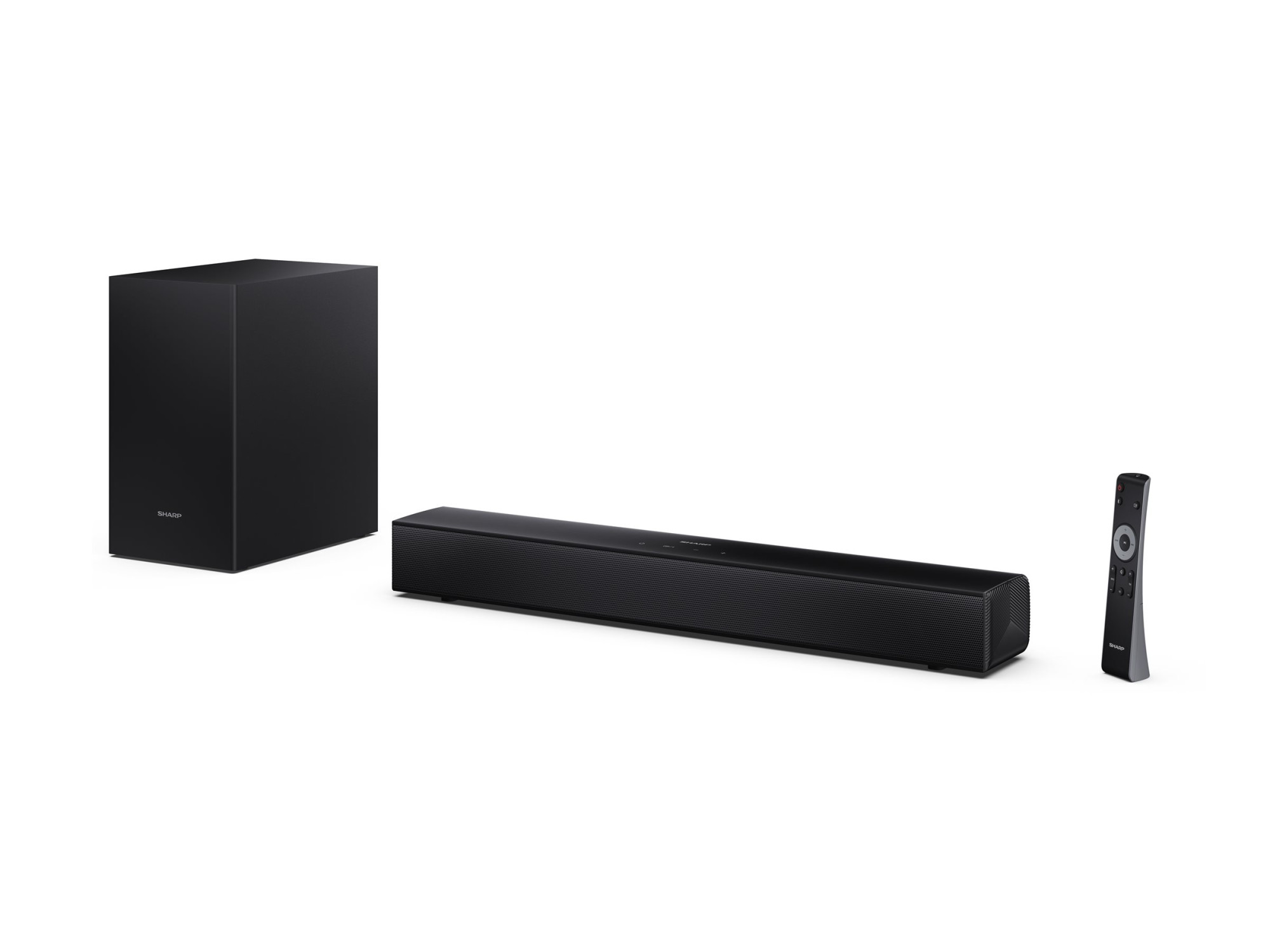 Sharp Compact 2.1 Soundbar with Wireless Subwoofer | HT-SBW121 | 240 W | Bluetooth | Black | Wireless connection - Image 6