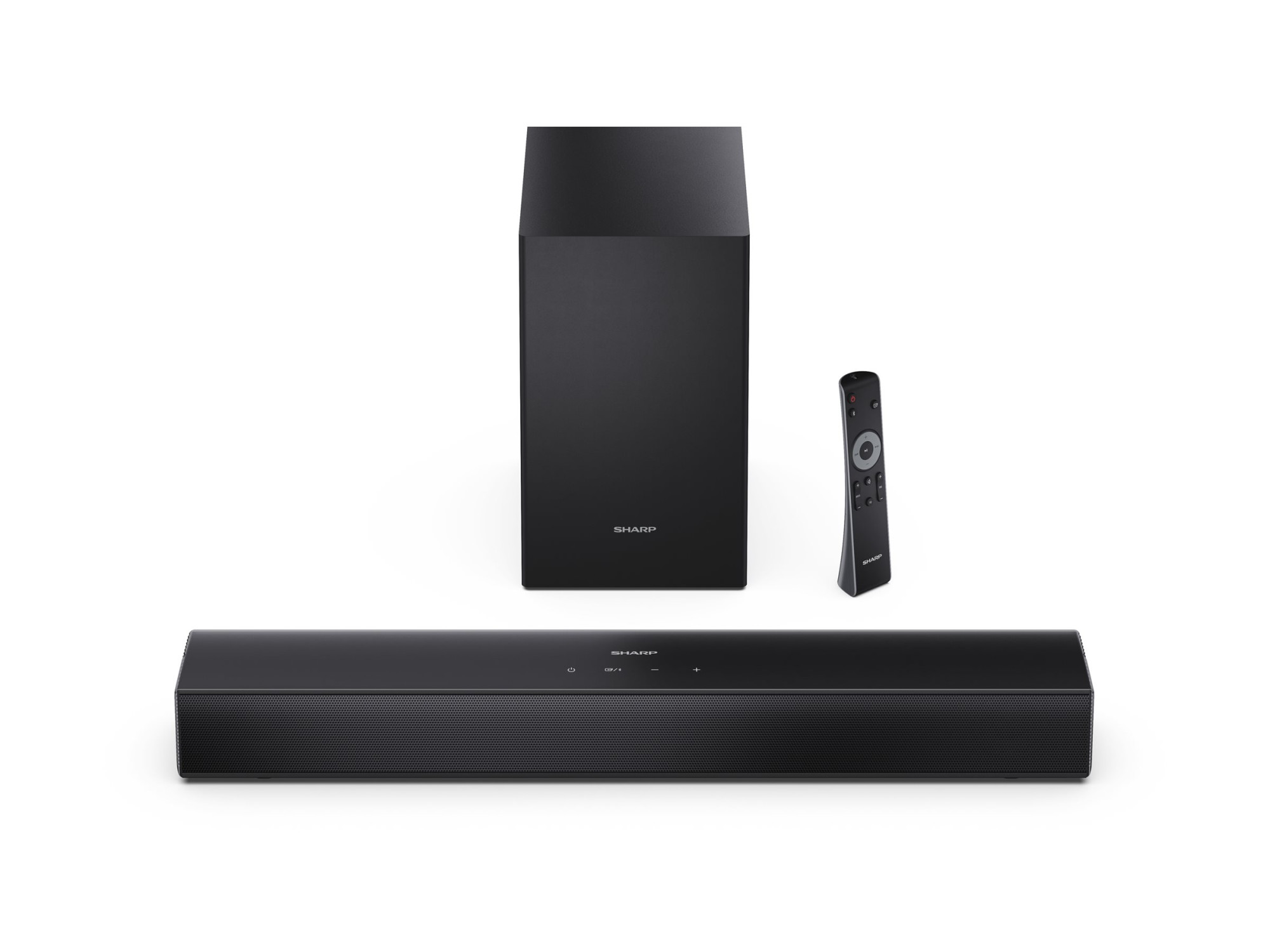 Sharp Compact 2.1 Soundbar with Wireless Subwoofer | HT-SBW121 | 240 W | Bluetooth | Black | Wireless connection - Image 8