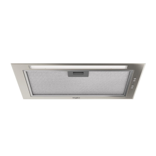 Whirlpool Hood | WCTH 63F LEB X | Built-in | Energy efficiency class B | Width 51.4 cm | 435 m³/h | Electronic | LED | Inox