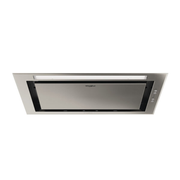 Whirlpool Hood | WCT3 63F LTX | Built-in | Energy efficiency class B | Width 51.4 cm | 430 m³/h | Electronic | LED | Inox