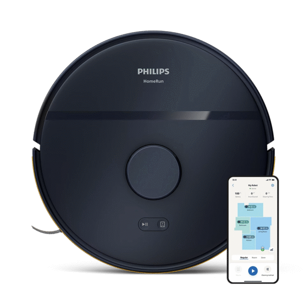 Philips | Robot Vacuum Cleaner | XU2000/10 2000 series | Wet&Dry | Operating time (max) 130 min | Lithium-ion | 2600 mAh | Dust capacity 0.38 L | 2700 Pa | Dark Blue