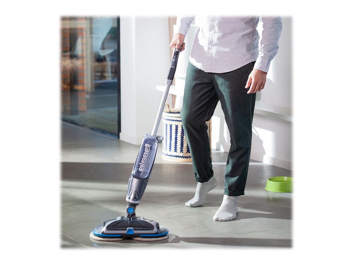 Bissell | Mop | SpinWave | Cordless operating | Electric | Washing function | 18 V | Operating time (max) 20 min | Blue/Titanium - Image 5