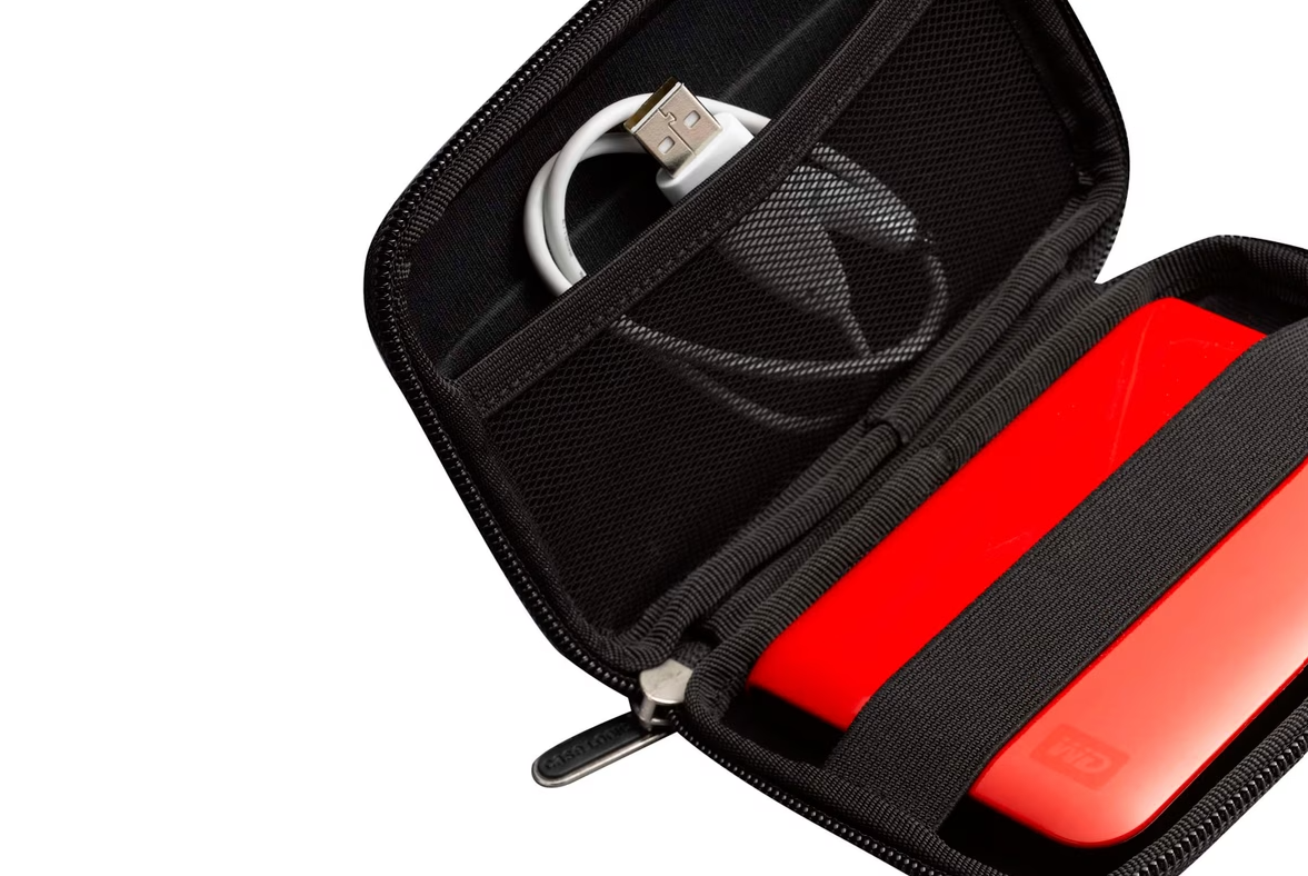 Case Logic QHDC101K | Case Logic Portable Hard Drive Case | Hard drive | Black - Image 5