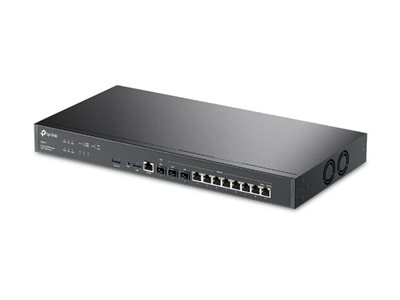 Omada VPN Router with 10G Ports | ER8411 | 10/100/1000 Mbit/s | Ethernet LAN (RJ-45) ports 8 | Mesh Support No | MU-MiMO No | 4G - Image 2