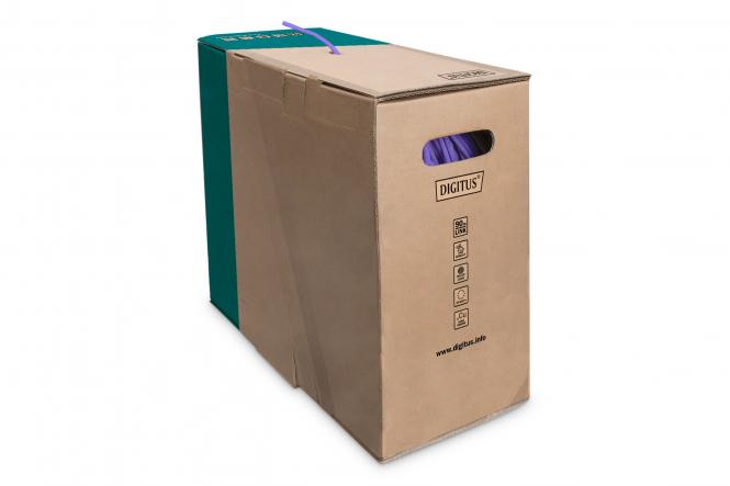 Digitus | Installation cable | CAT 6 F-UTP | Violet - Image 4