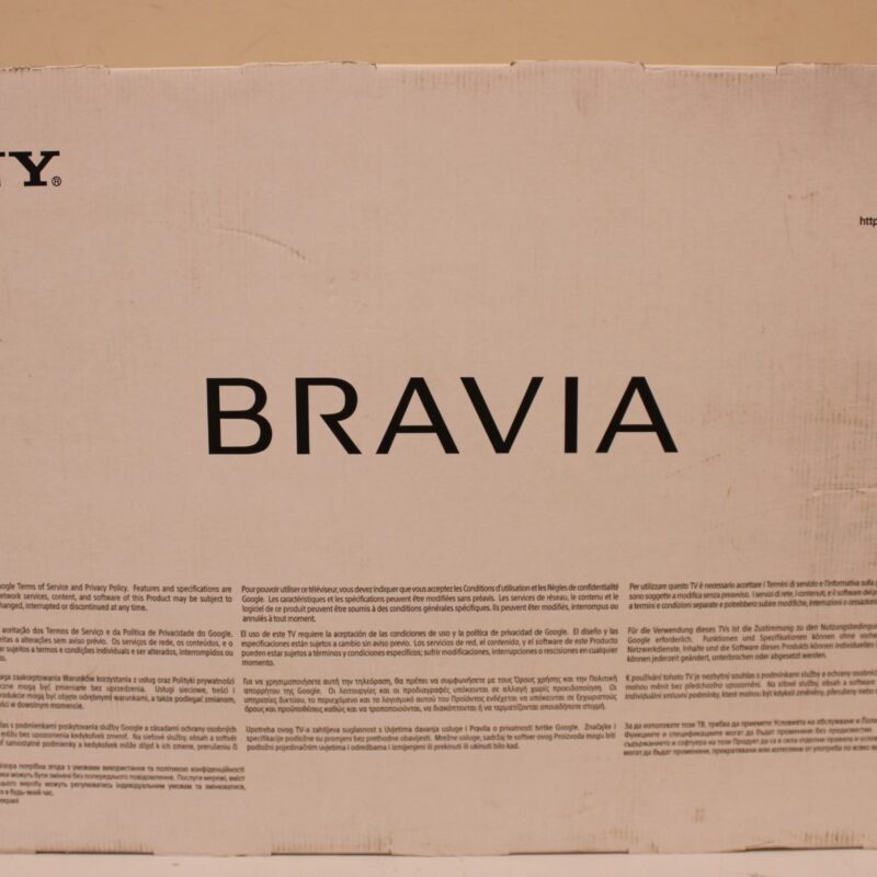 SALE OUT. Sony KD32W800P 32" (80 cm) HD Ready Smart Android LED TV | Sony KD32W800P | 32" (80 cm) | Smart TV | Android | HD | Black | UNPACKED, SCRATCHES REMOTE CONTROL