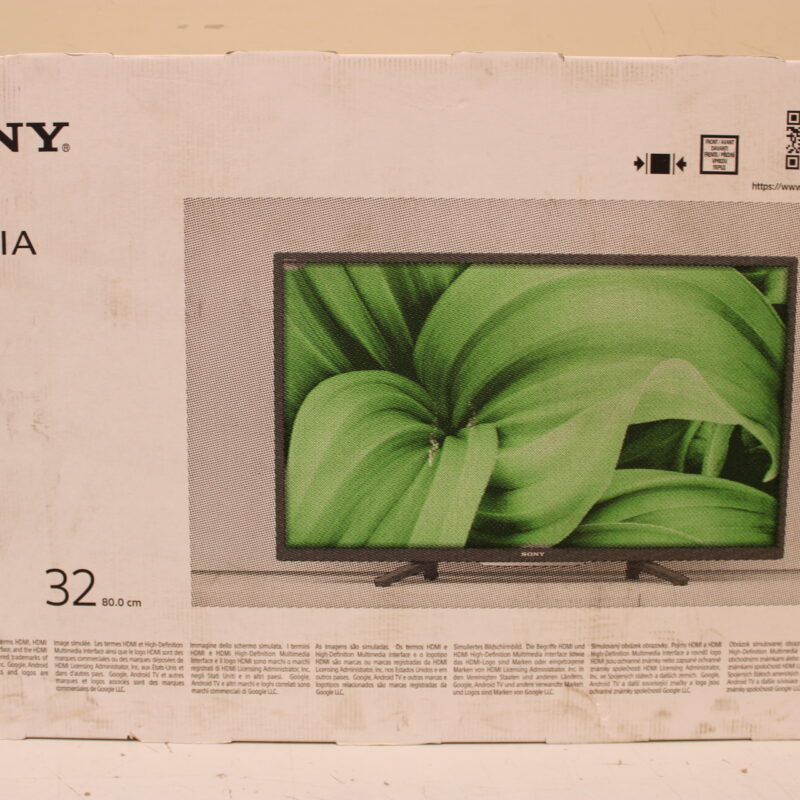 SALE OUT. Sony KD32W800P 32" (80 cm) HD Ready Smart Android LED TV | Sony KD32W800P | 32" (80 cm) | Smart TV | Android | HD | Black | UNPACKED, SCRATCHES REMOTE CONTROL - Image 2