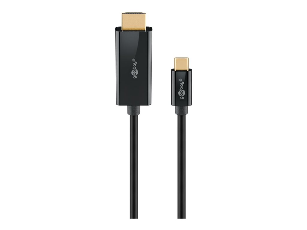 Goobay USB-C to HDMI Cable 4K at 60 Hz, 1 m | 75696 - Image 2