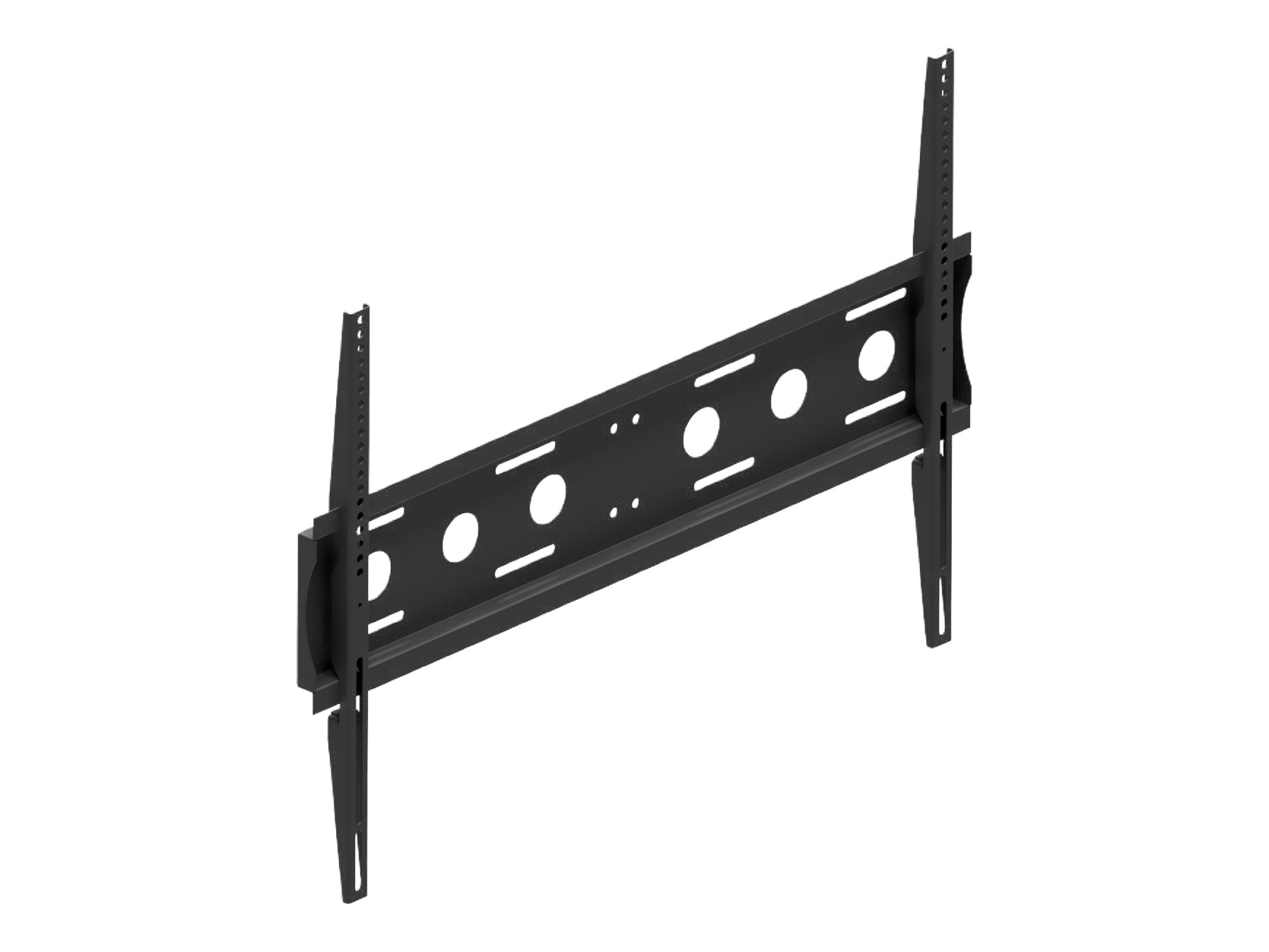 EDBAK Wall mount | Lateral adjustment of the screen once mounted on the wall plate | 50-86 " | Maximum weight (capacity) 80 kg | Black - Image 2