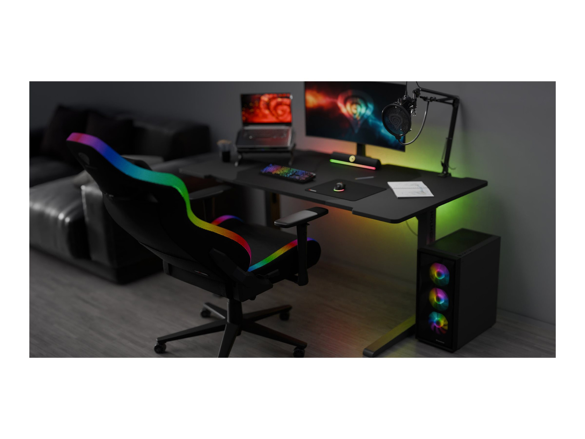 Genesis Gaming Chair | Trit 660 RGB | Black - Image 14