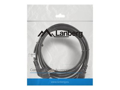 Lanberg | CEE 7/7 to IEC 320 C13 Power Cord | CA-C13C-11CC-0030-BK - Image 6