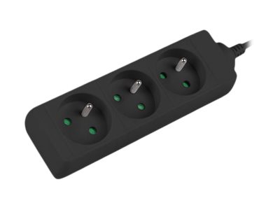 Lanberg Cable Power Strip, 3X French Outlets Quality-Grade Copper, 1.5 m | PS0-03E-0150-BK - Image 6