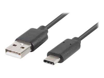 Lanberg USB-C to USB-A2.0 Cable Black QC 3.0, 1.8 m | CA-USBO-20CU-0018-BK | USB Type-A to USB Type-C - Image 2