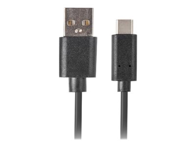 Lanberg USB-C to USB-A2.0 Cable Black QC 3.0, 1.8 m | CA-USBO-20CU-0018-BK | USB Type-A to USB Type-C - Image 4