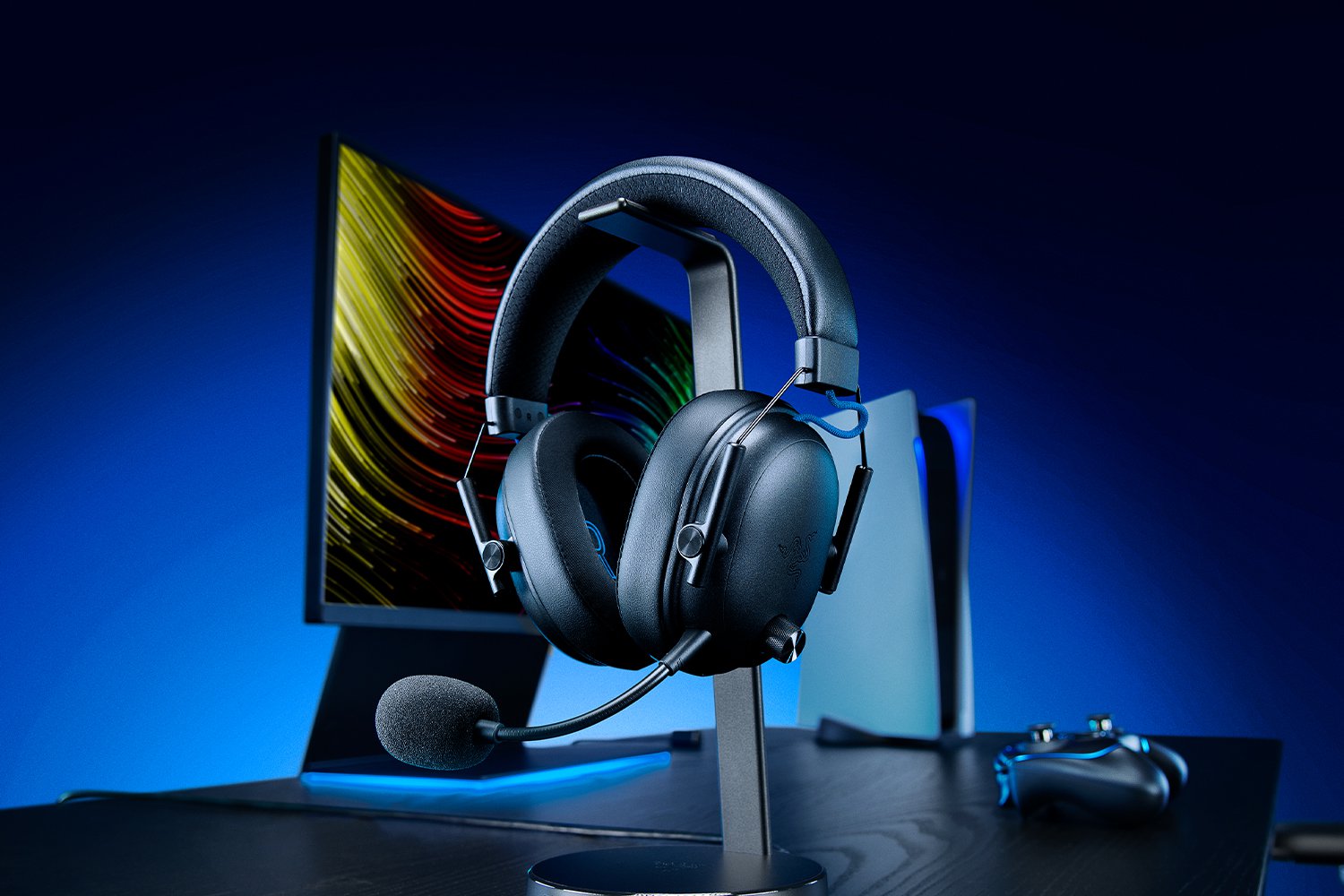 Razer | BlackShark V3 for PlayStation | Bluetooth | Over-Ear | Microphone | Wireless | Black - Image 8