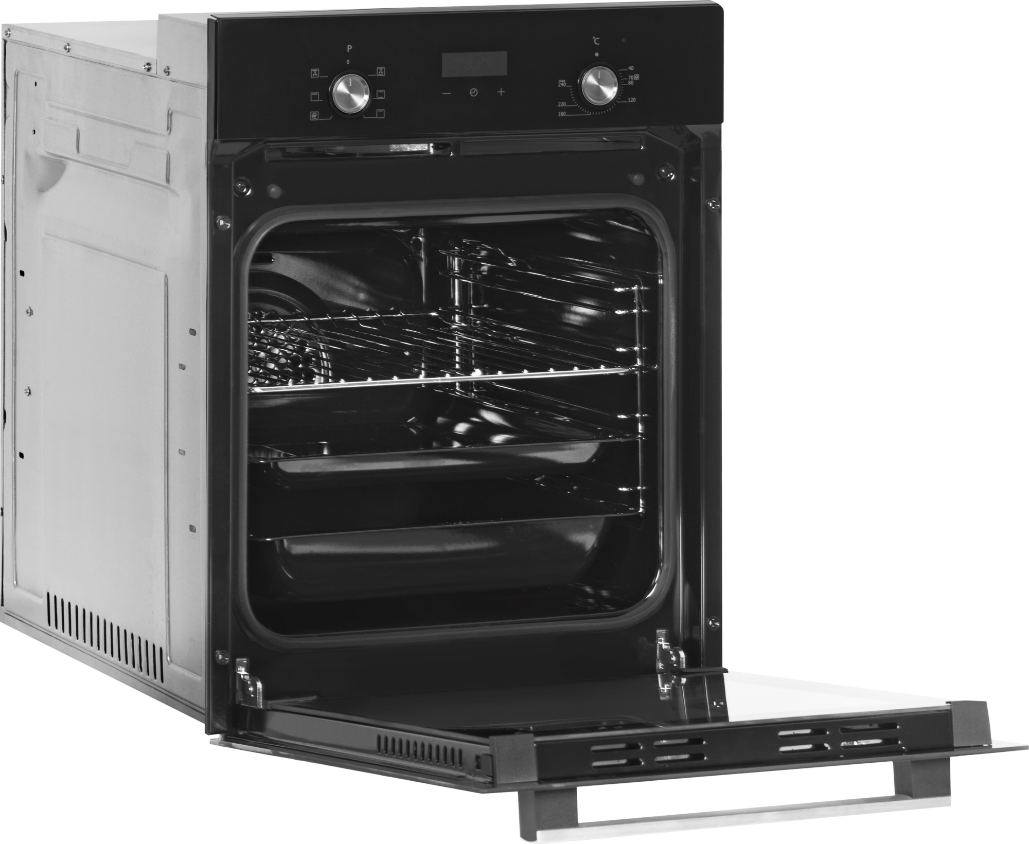 Simfer Oven | 4207DERSP.1 | 47 L | Multifunctional | Manual | Pop-up knobs | Height 59.5 cm | Width 45 cm | Black - Image 4