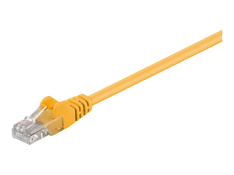 Goobay CAT 6, U/UTP | Patch Cable | Yellow - Image 2