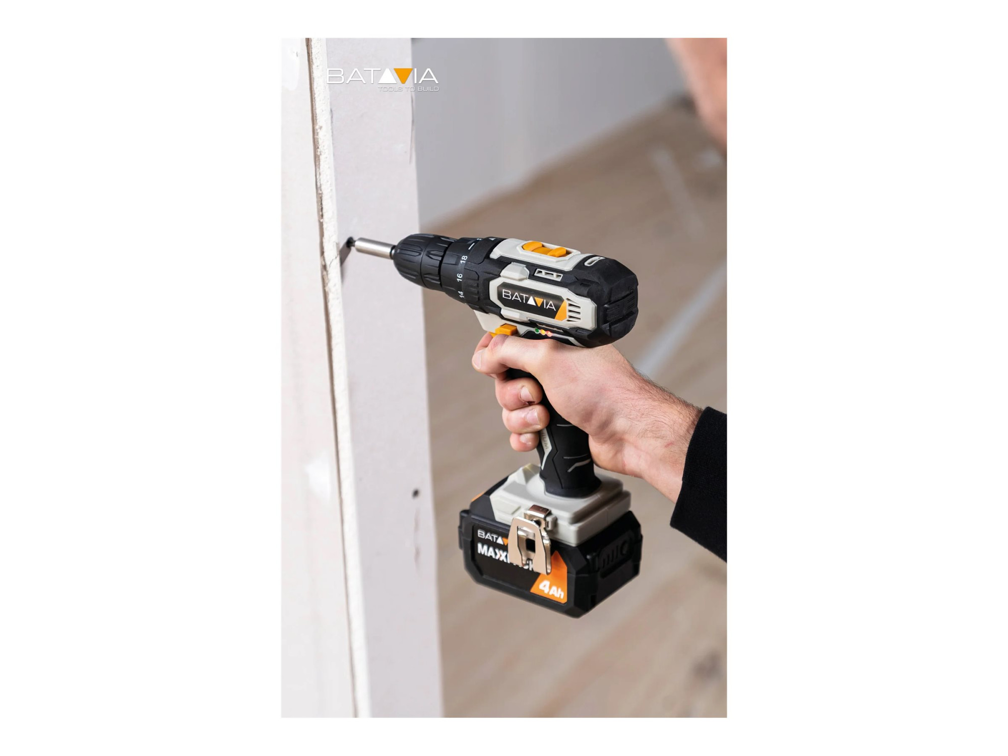 Batavia B.V. 18V Drill Driver - Without Battery and Charger in BMC - Image 8