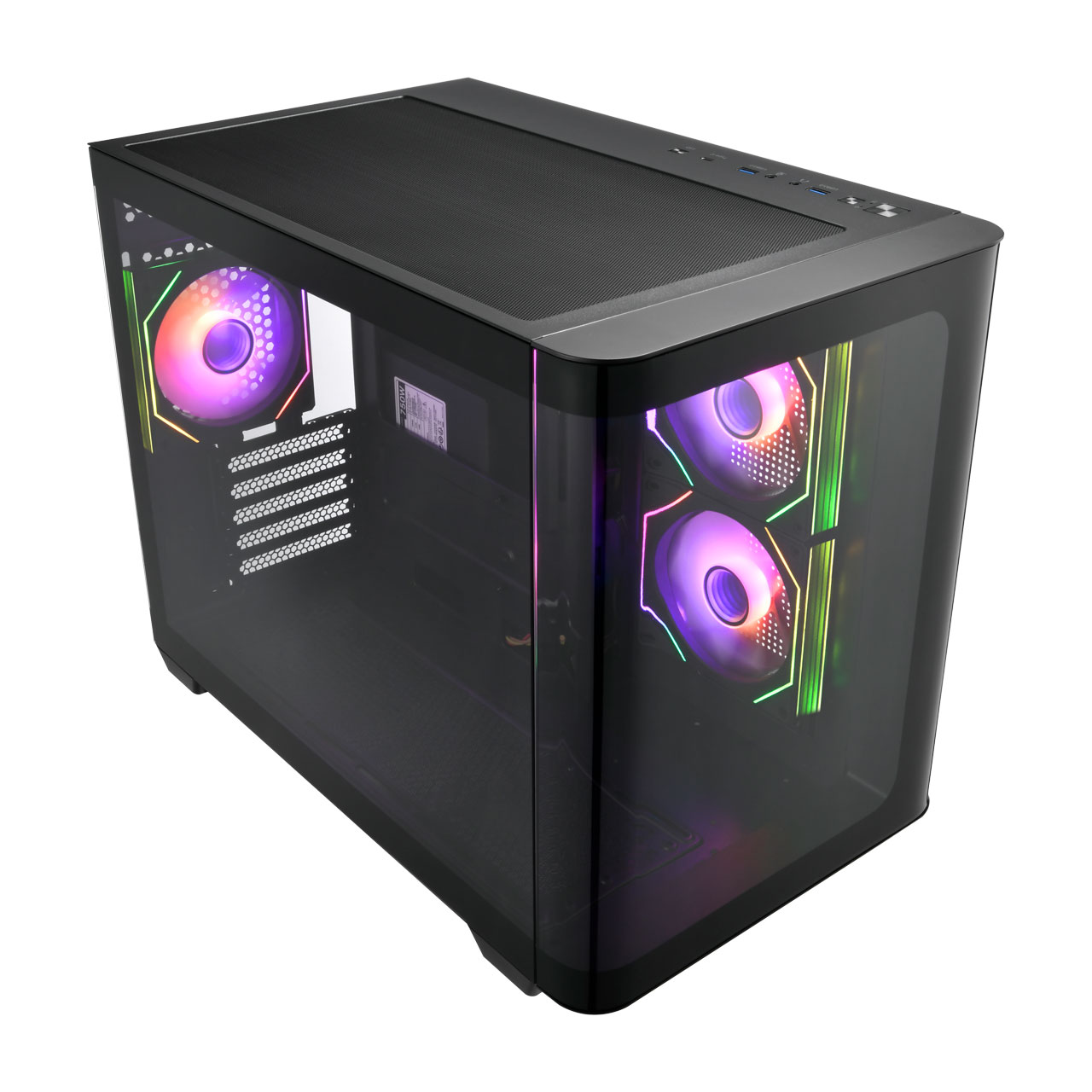 FSP Case | S380 | Black | Mid Tower | Power supply included No - Image 3