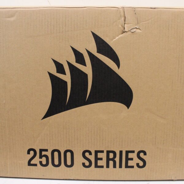 SALE OUT. Corsair 2500D AIRFLOW Mid-Tower Dual Chamber PC Case, Black | Corsair Dual Chamber PC Case | 2500D AIRFLOW | Black | Mid Tower | DAMAGED PACKAGING | Power supply included No | Micro-ATX