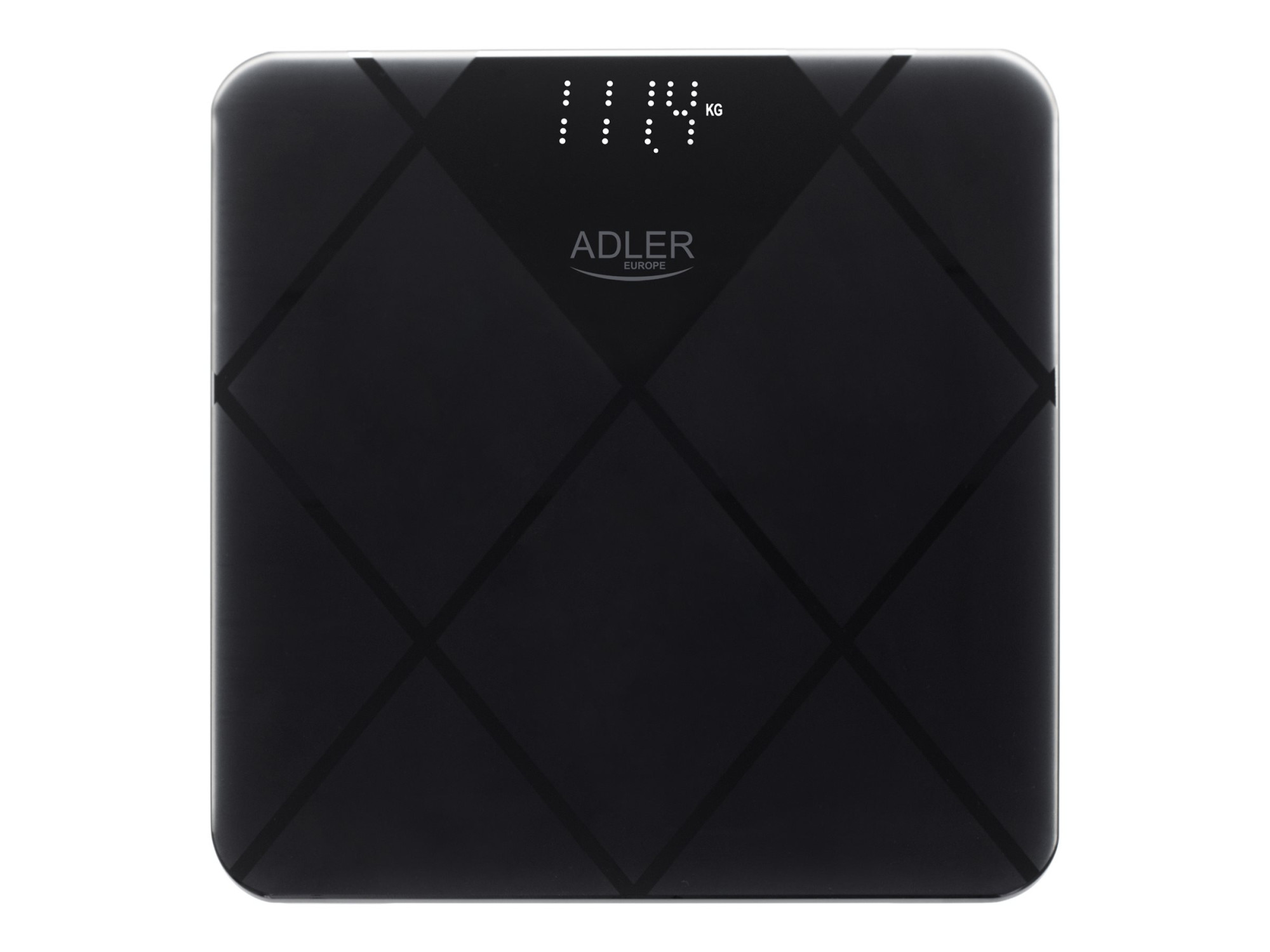 Adler | Bathroom Scale | AD 8169 | Maximum weight (capacity) 180 kg | Accuracy 100 g | Graphite/Black - Image 2
